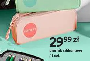 Piórnik silikonowy BackUP różowy promocja w Empik