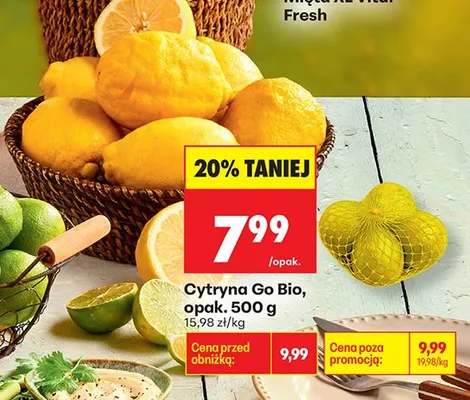 Cytryna Go Bio promocja w Biedronka