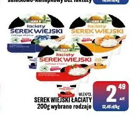Serek wiejski Łaciaty Mlekpol promocja w Tomi Markt
