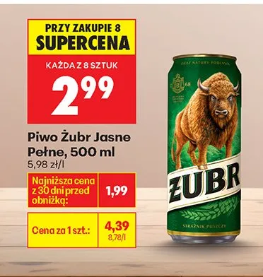 Piwo promocja w Biedronka