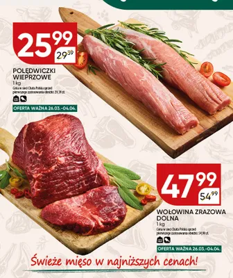 Wołowina zrazowa dolna promocja w Chata Polska