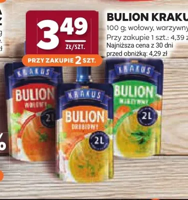 Bulion Krakus drobiowy promocja w Stokrotka