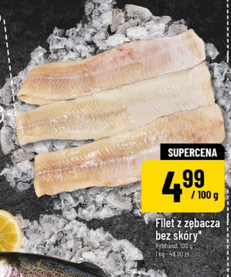 Filet z zębacza bez skóry promocja w POLOmarket