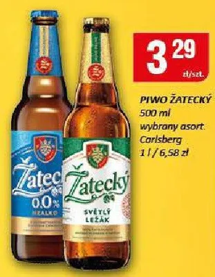 Piwo Żatecky promocja w Chorten