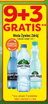 Woda Żywiec Zdrój Delikatnie Musujący promocja w POLOmarket