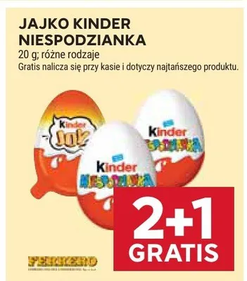 Jajko Kinder niespodzianka promocja w Stokrotka