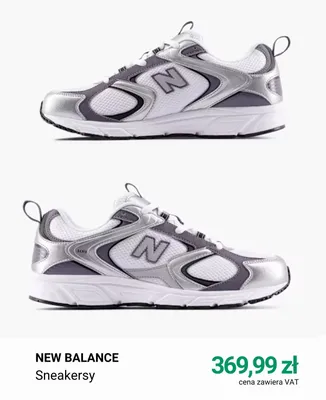 Sneakersy New Balance promocja w Deichmann