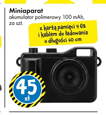 Miniaparat promocja w Tedi