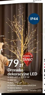 Drzewko dekoracyjne LED promocja w Salony Agata