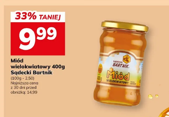 Miód wielokwiatowy Sadecki Bartnik promocja w Hitpol