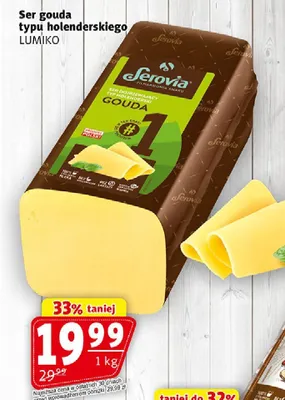 Ser gouda typu holenderskiego promocja w Prim Market
