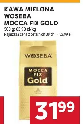 Kawa mielona Mocca Fix Gold promocja w Stokrotka