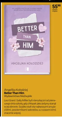 Książka Better Than Him Angelika Kołodziej promocja w Empik