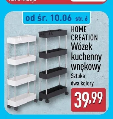 Wózek kuchenny wnękowy HOME CREATION promocja w Aldi