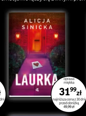 Książka Laurka Alicja Sinicka oprawa miękka promocja w Empik