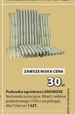 Poduszka ogrodowa LANGMOSE promocja w Jysk