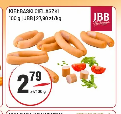 Kiełbaski Cielaszki promocja w Sedal
