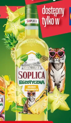 Likier Soplica Egzotyczna Ananas Karambola promocja w Lidl