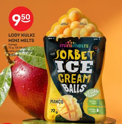 Lody Mochi mango Soti Natural promocja w Żabka