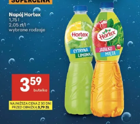 Napój Hortex Cytryna Limonka promocja w Delikatesy Centrum