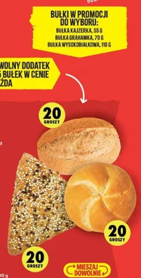 Bułka wysokobiałkowa promocja w Biedronka