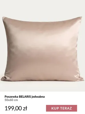 Poszewka Belaris jedwabna 50x60 cm Homla promocja w Homla