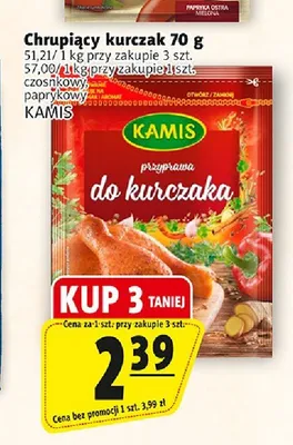 Przyprawa do kurczaka Kamis promocja w Prim Market