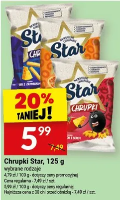 Chrupki różne rodzaje promocja w Twój Market