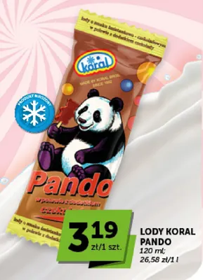 Lody Pando promocja w Groszek