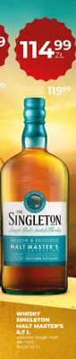 Whisky Singleton Malt Master's promocja w Duży Ben
