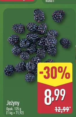 Jeżyny promocja w Aldi