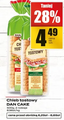 Chleb tostowy pełnoziarnisty Dobre plony promocja w Supeco