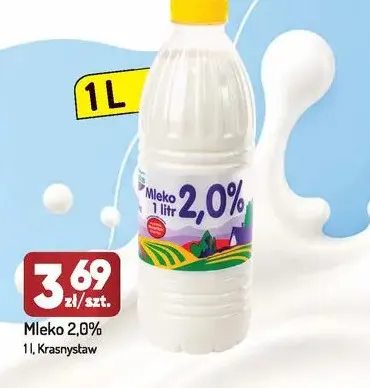 Mleko Krasnystaw 2,0% promocja w Avita