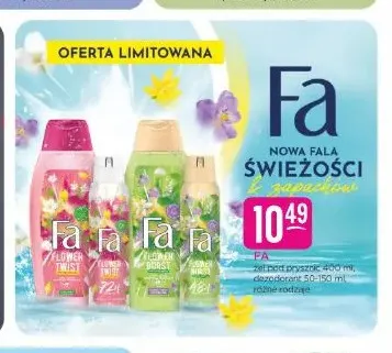 Żel pod prysznic Fa promocja w Drogerie Jasmin