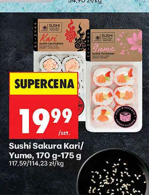 Sushi Sakura Kari promocja w Biedronka
