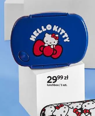 Lunchbox Hello Kitty niebieski promocja w Empik