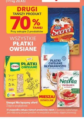 Owsianka NesVita promocja w Kaufland