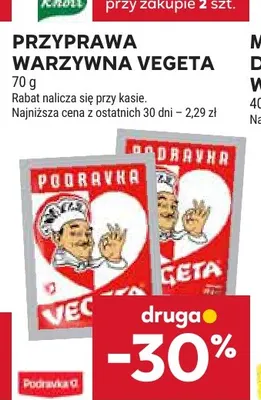 Przyprawa warzywna Vegeta promocja w Stokrotka