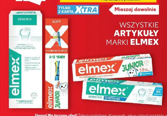 Pasta do zębów dla dzieci Elmex Junior promocja w Kaufland