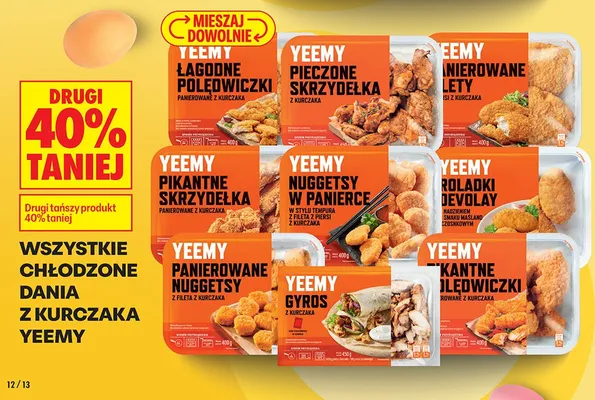 Kantne poledwiczki rywane z kurczaka promocja w Biedronka