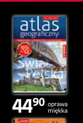 Atlas geograficzny Świat Polska Demart promocja w Empik