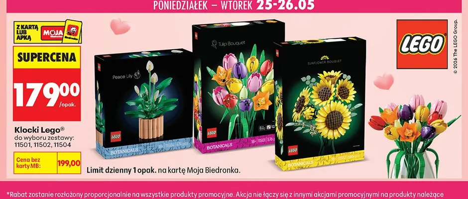 Klocki LEGO promocja w Biedronka