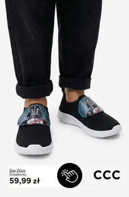Sneakersy Star Wars promocja w CCC