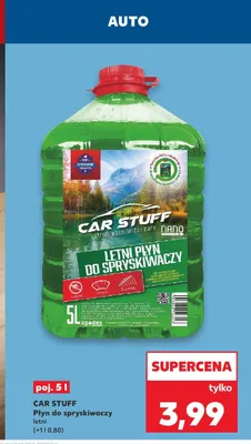 Płyn do spryskiwaczy letni CAR STUFF promocja w Kaufland
