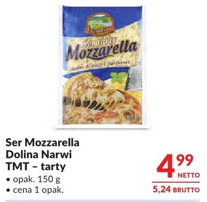 Ser Mozzarella Dolina Narwi TMT – tarty promocja w Makro