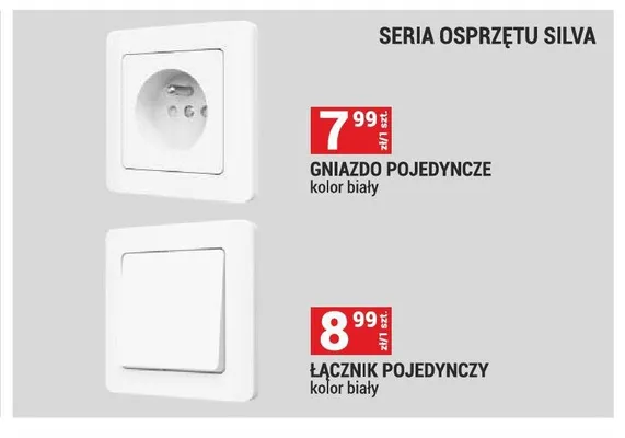 Seria osprzętu Silva promocja w Merkury Market