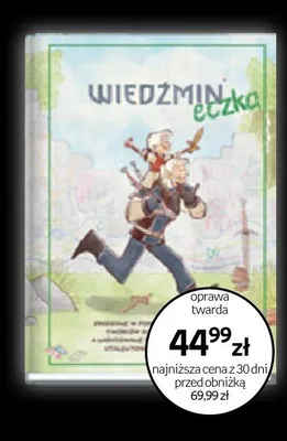 Książka Wiedźmin oprawa twarda promocja w Empik