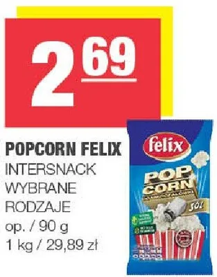 Popcorn Intersnack promocja w SPAR