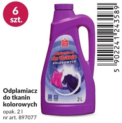 Odplamiacz do tkanin kolorowych promocja w Makro