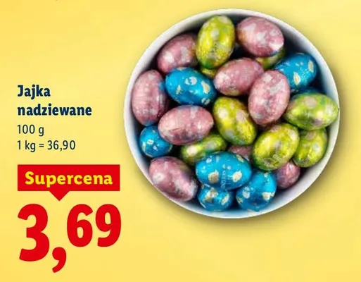 Jajka nadziewane promocja w Lidl